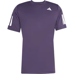 M Club 3-Stripe Tee - Burgundy Standard Small1x1