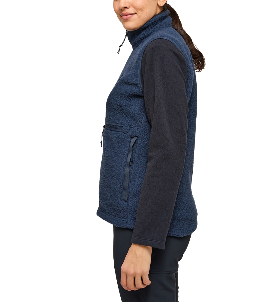 HAGL&Ouml;FS, MALUNG PILE VEST WOMEN