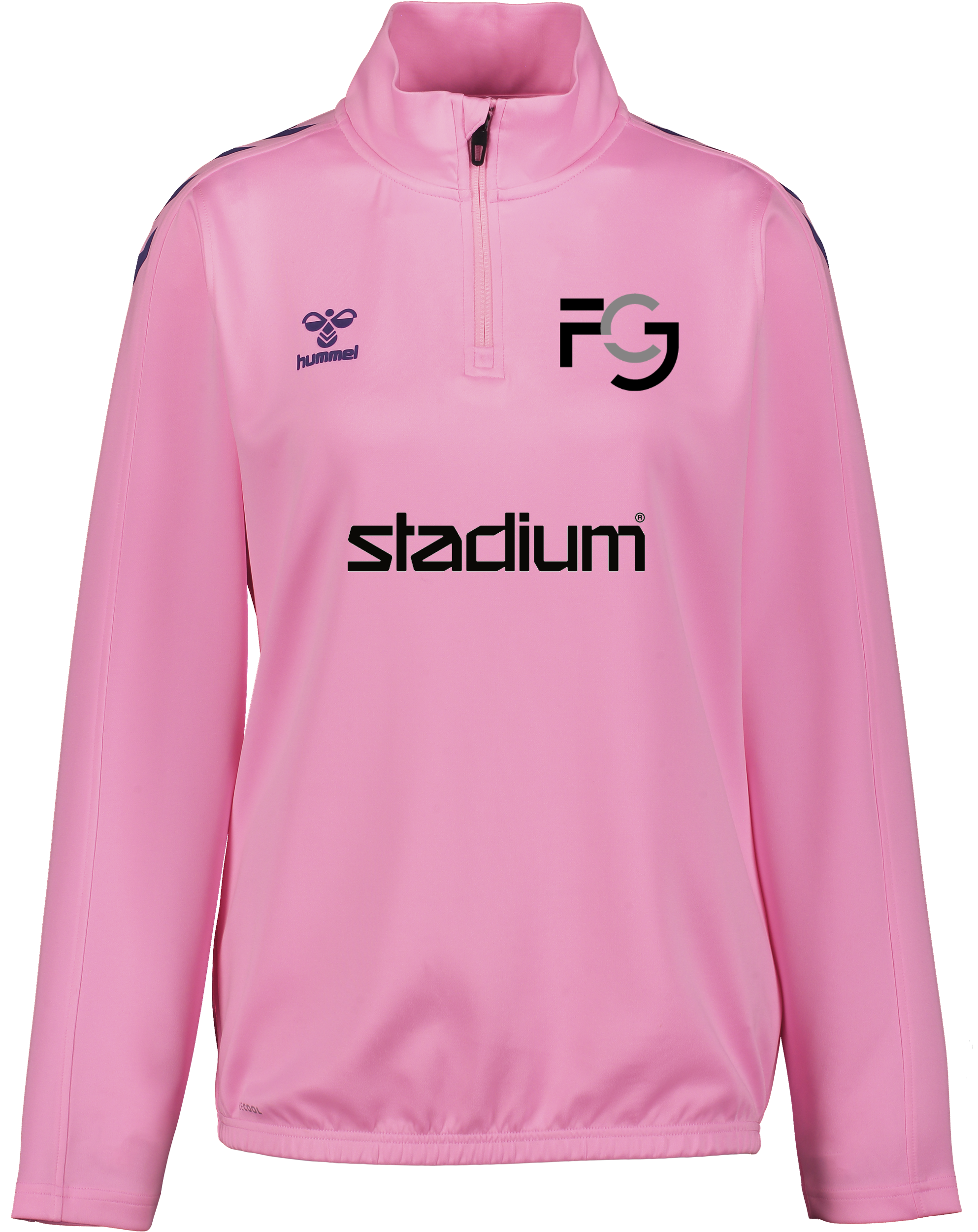 
HUMMEL, 
Core Xk Poly Sweat &frac12;Zip W, 
Detail 1
