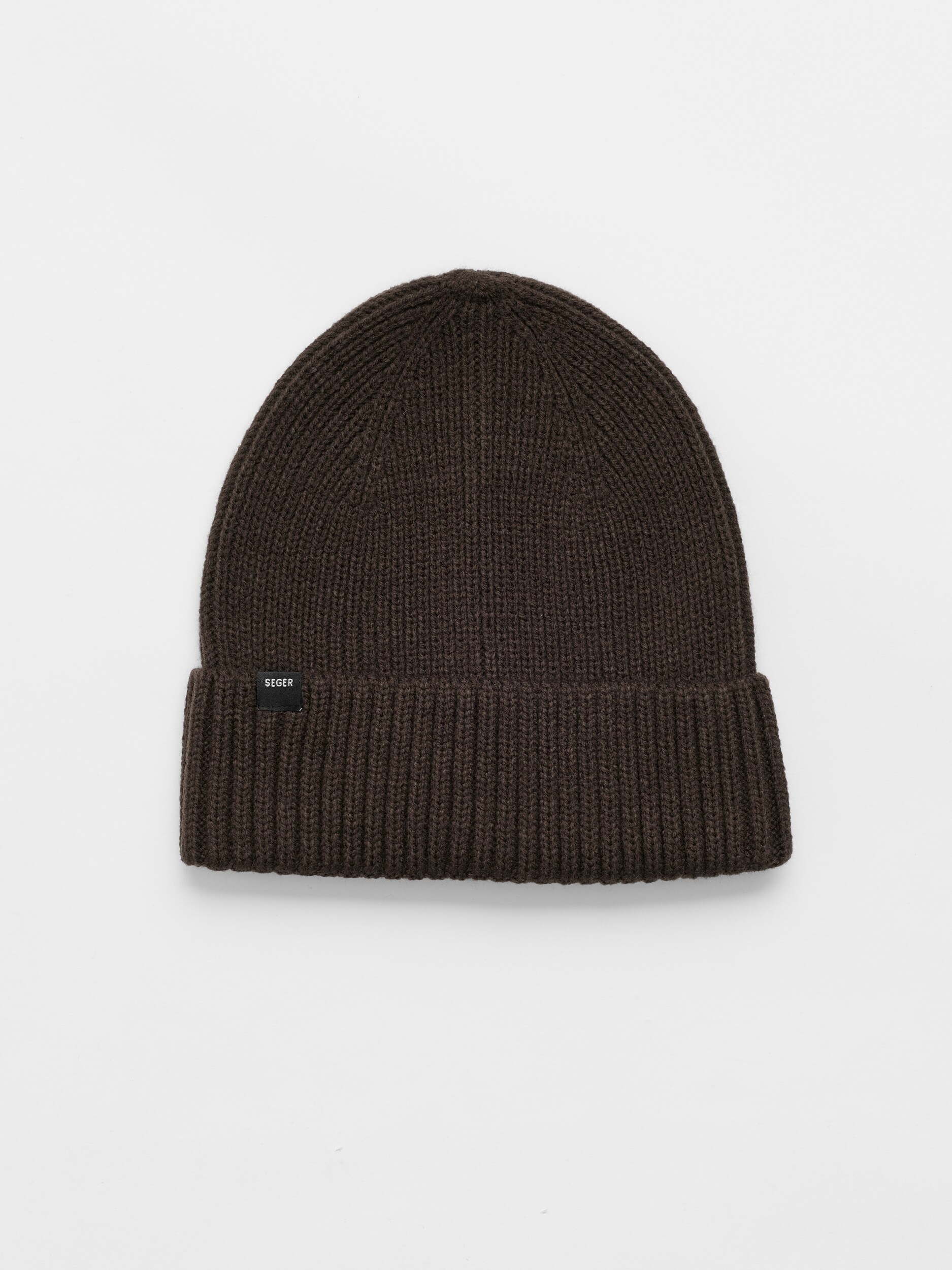 
SEGER, 
RIBBED BEANIE W EMBRODERY SR, 
Detail 1
