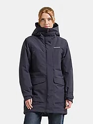 W FELIA PARKA - DARK NIGHT BLUE Model01 Small1x1