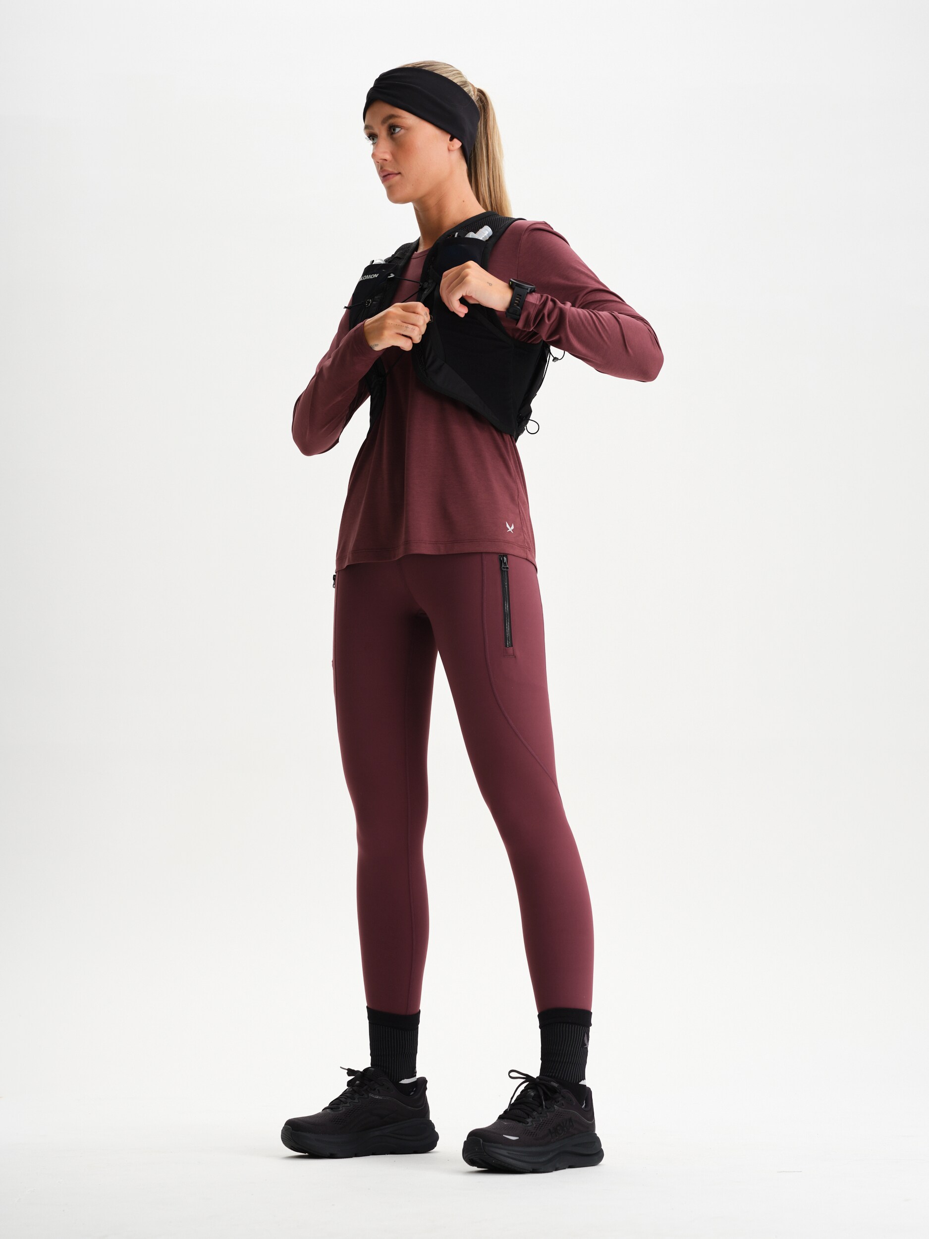 SOC, W Run Long Sleeve Top