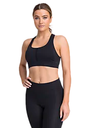 W Medium Active Bra 2 - Black Model01 Small1x1
