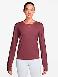 NIKE ONE CLASSIC WOMEN'S DRI-FIT LO - PINK SMOKE/WHITE Model01 Small1x1