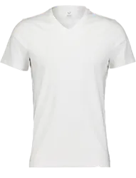 M SLIM FIT V-NECK TEE - White Standard Small1x1