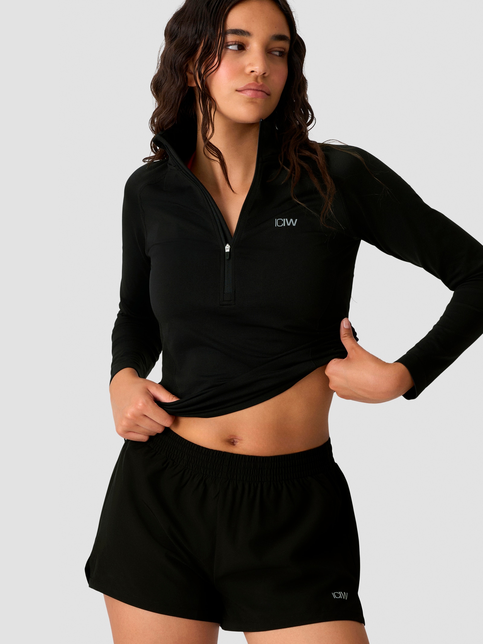 
ICANIWILL, 
DEFINE SEAMLESS 1/2 ZIP W, 
Detail 1
