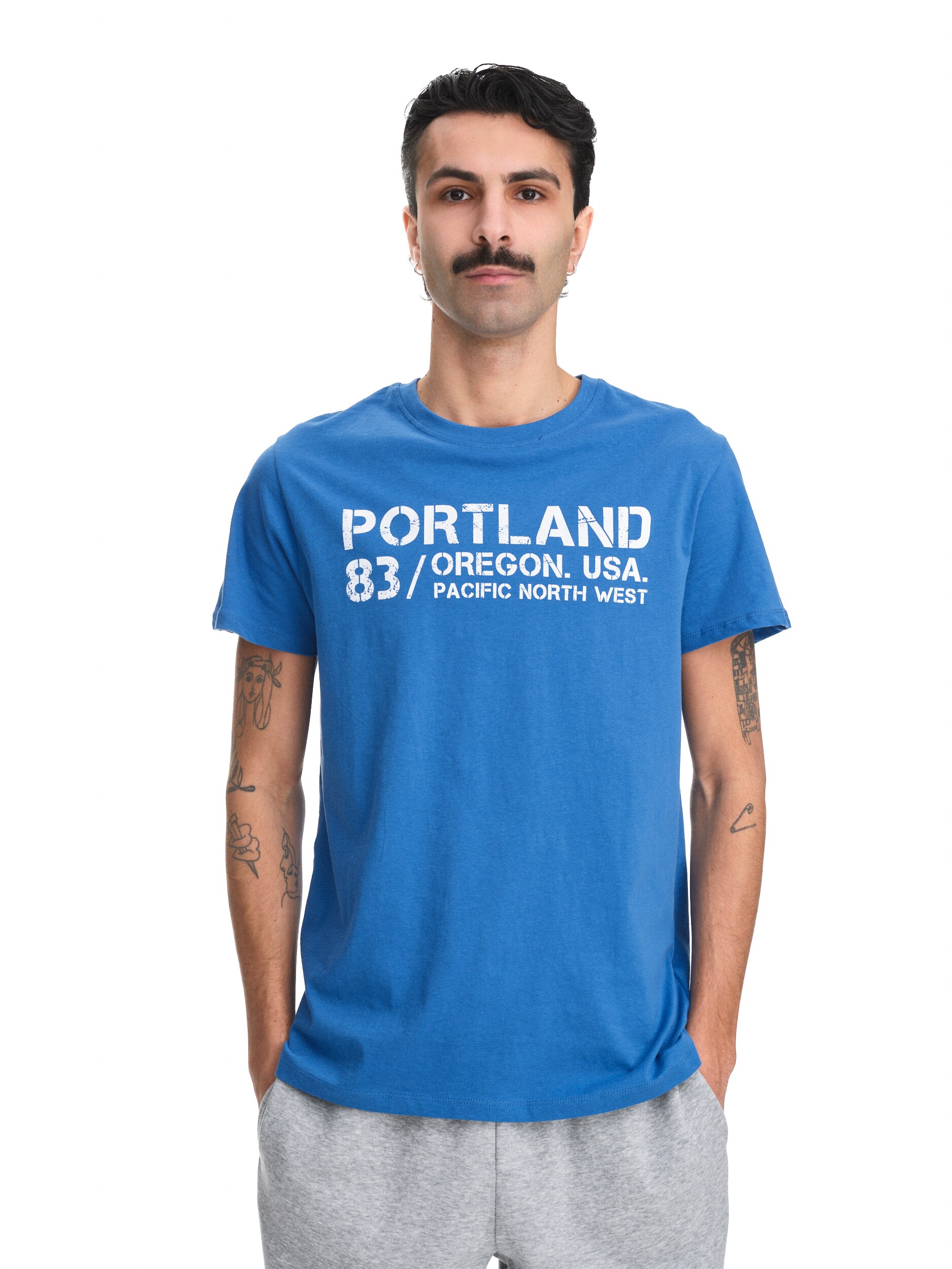 
REACTION, 
So Printed Tee M, 
Detail 1
