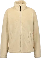 W Cozy Pile Jacket - Ivory Beige Standard Small1x1