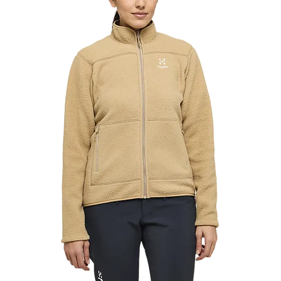 708981101102 HAGLÖFS  MOSSA PILE JACKET WOMEN 708981101102 HAGLÖFS MOSSA PILE JACKET WOMEN  Model01 Detail
