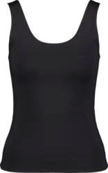 W SOFT FITNESS SINGLET - BLACK Standard Small1x1
