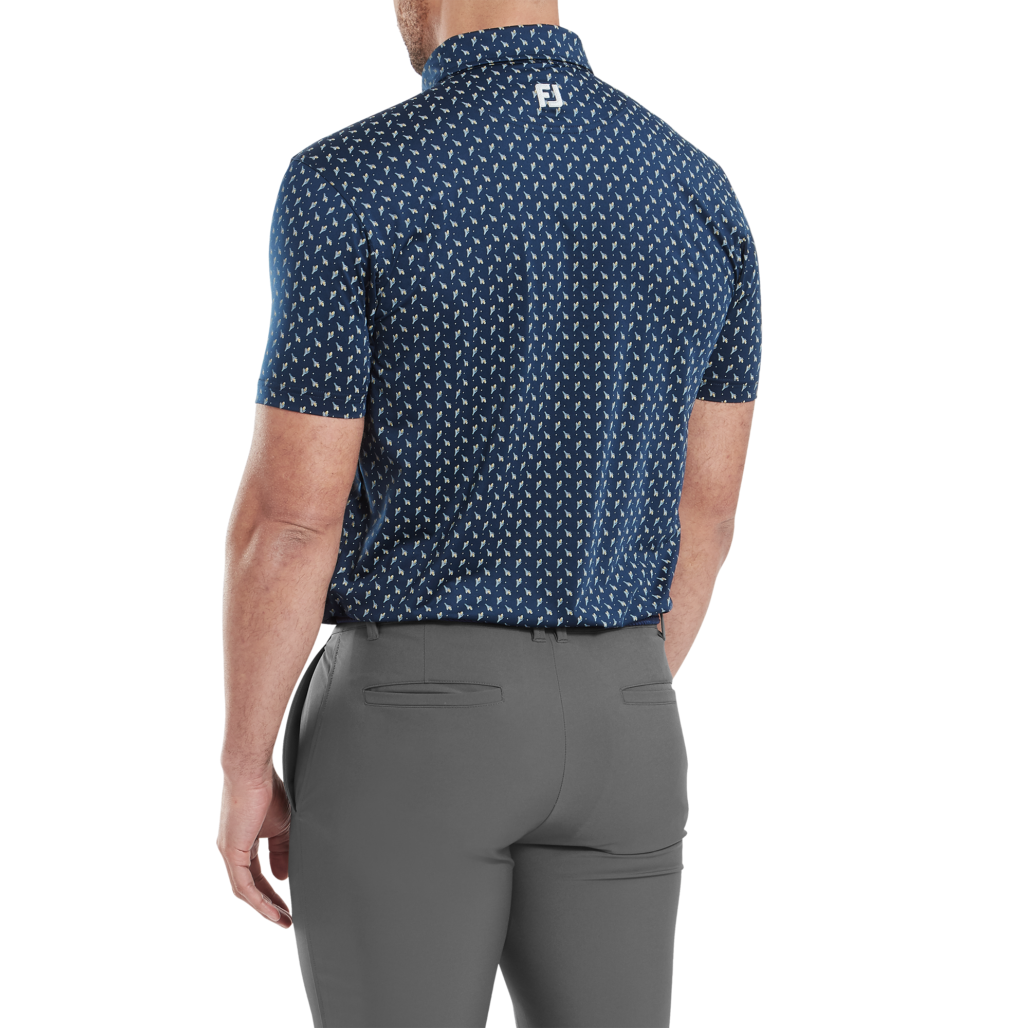 FOOTJOY, Flower Bud Foulard Lisle