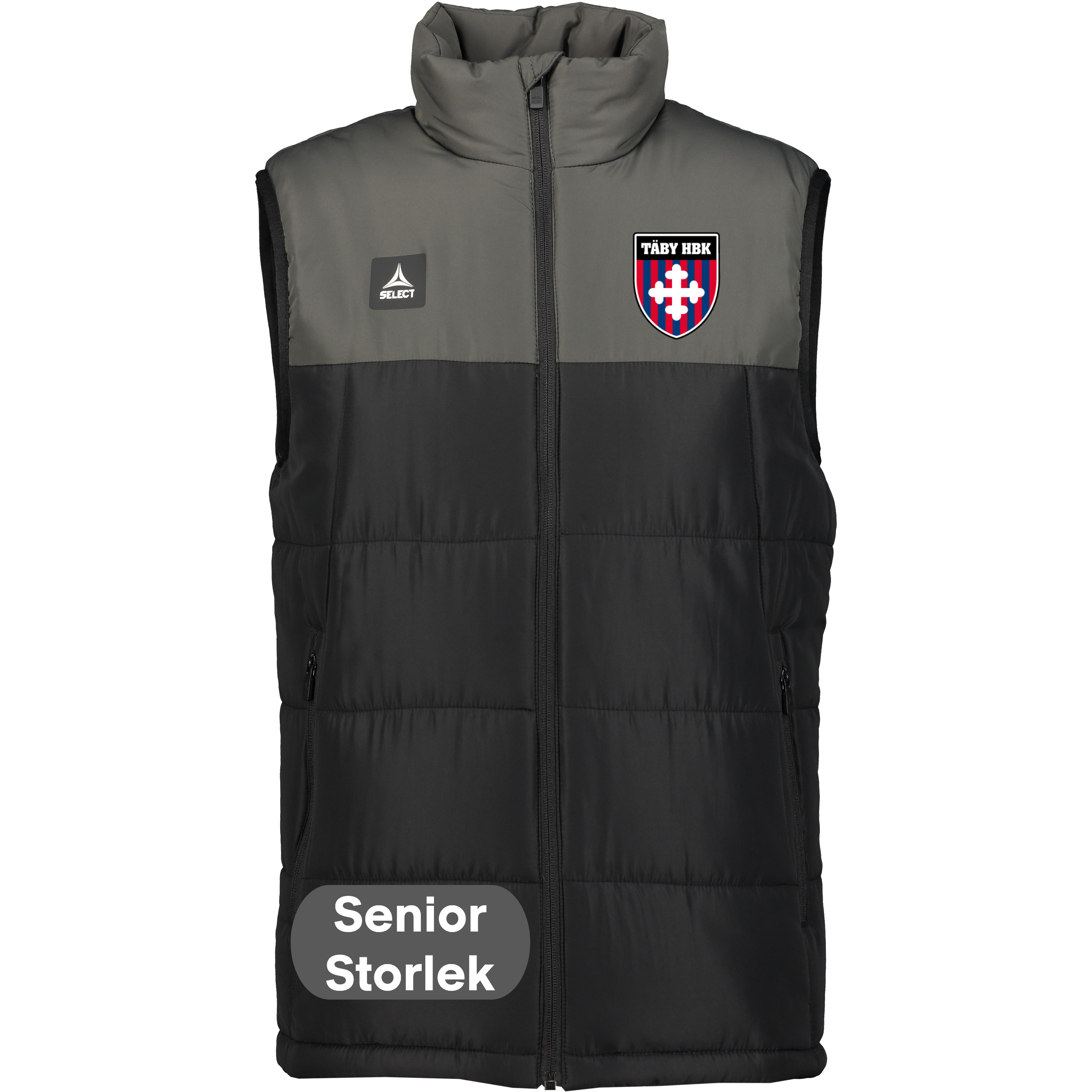 
SELECT, 
Oxford 25 Padded Vest, 
Detail 1
