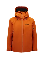 M Maroon Jacket - Gold Flame Standard Small1x1