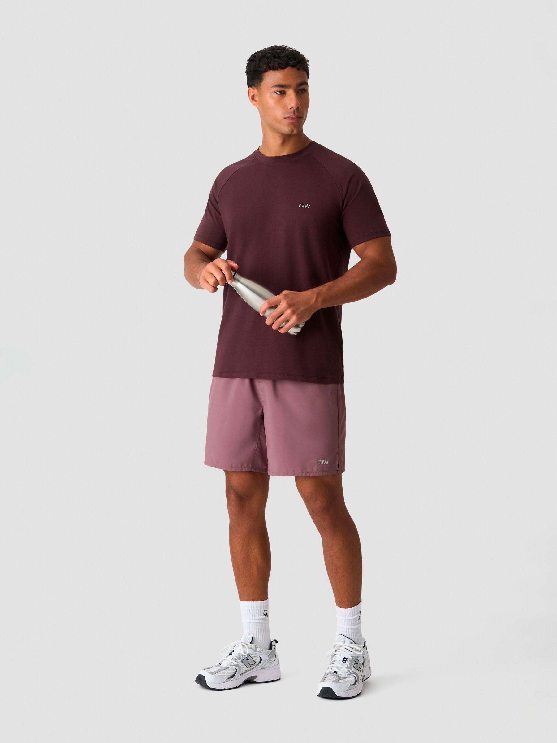 ICANIWILL, M WORKOUT RAGLAN TEE