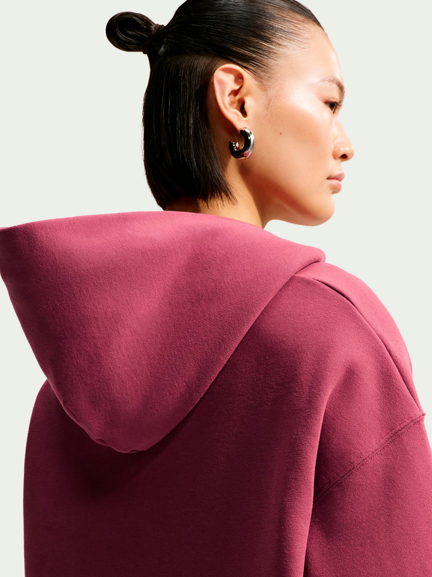 NIKE, W STUDIO FLEECE OVERSIZE PO HOODIE