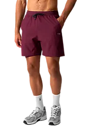 M Workout 2 In 1 Shorts - Dark Mahogany Model01 Small1x1