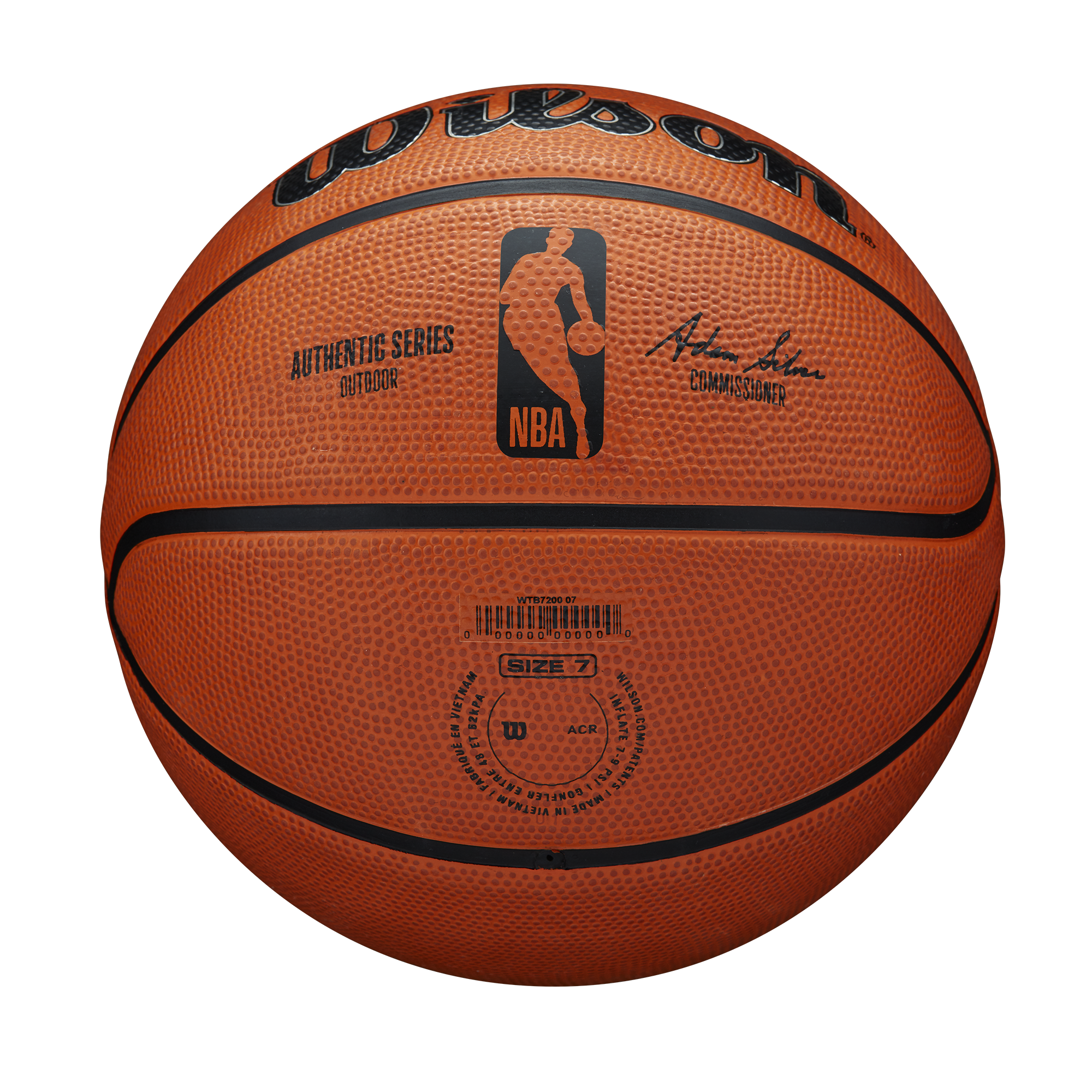WILSON, Nba Authentic Series Outdoor Bskt