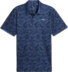 PURE 2.0 FLORAL POLO - DEEP NAVY Standard Small1x1