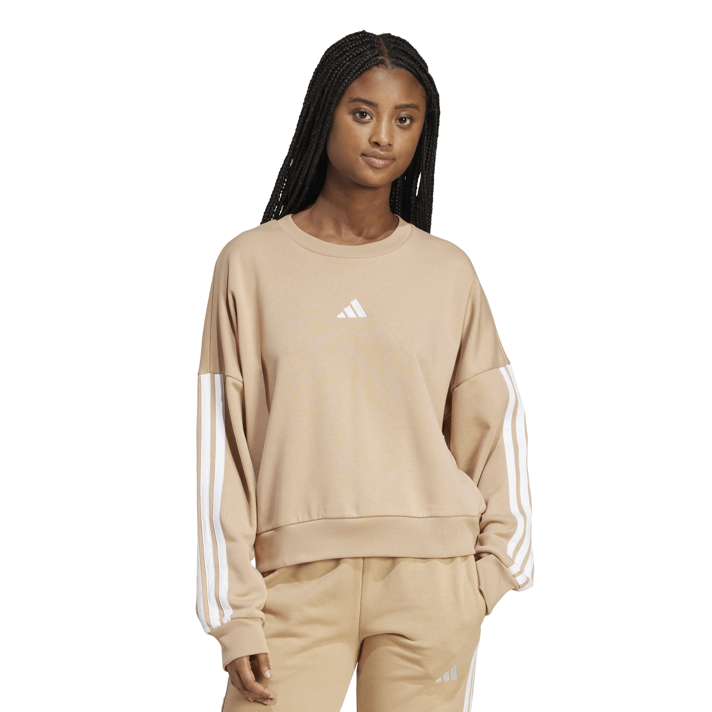 
ADIDAS, 
W 3s Ft Swt, 
Detail 1
