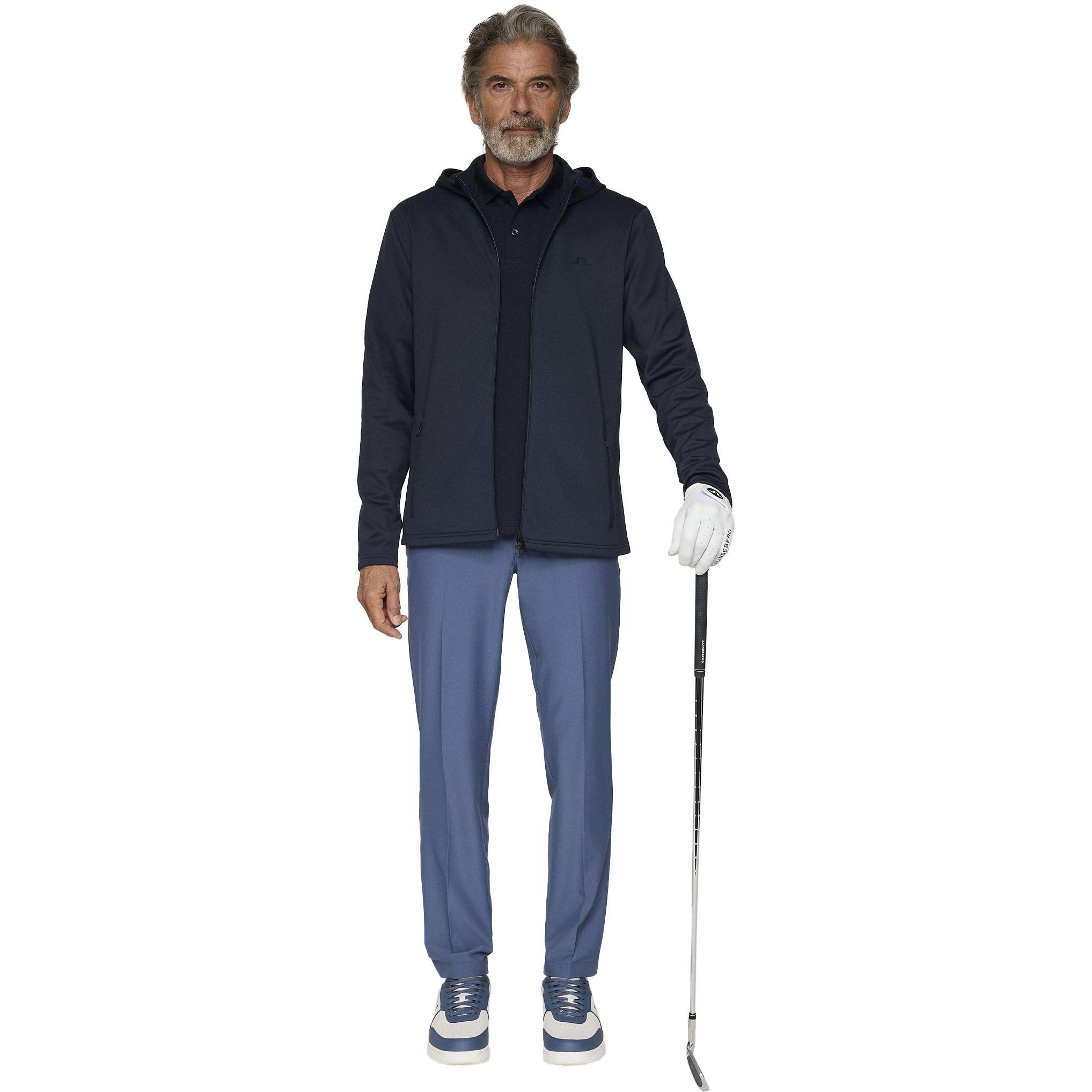 J LINDEBERG, Aerial Full Zip Hood