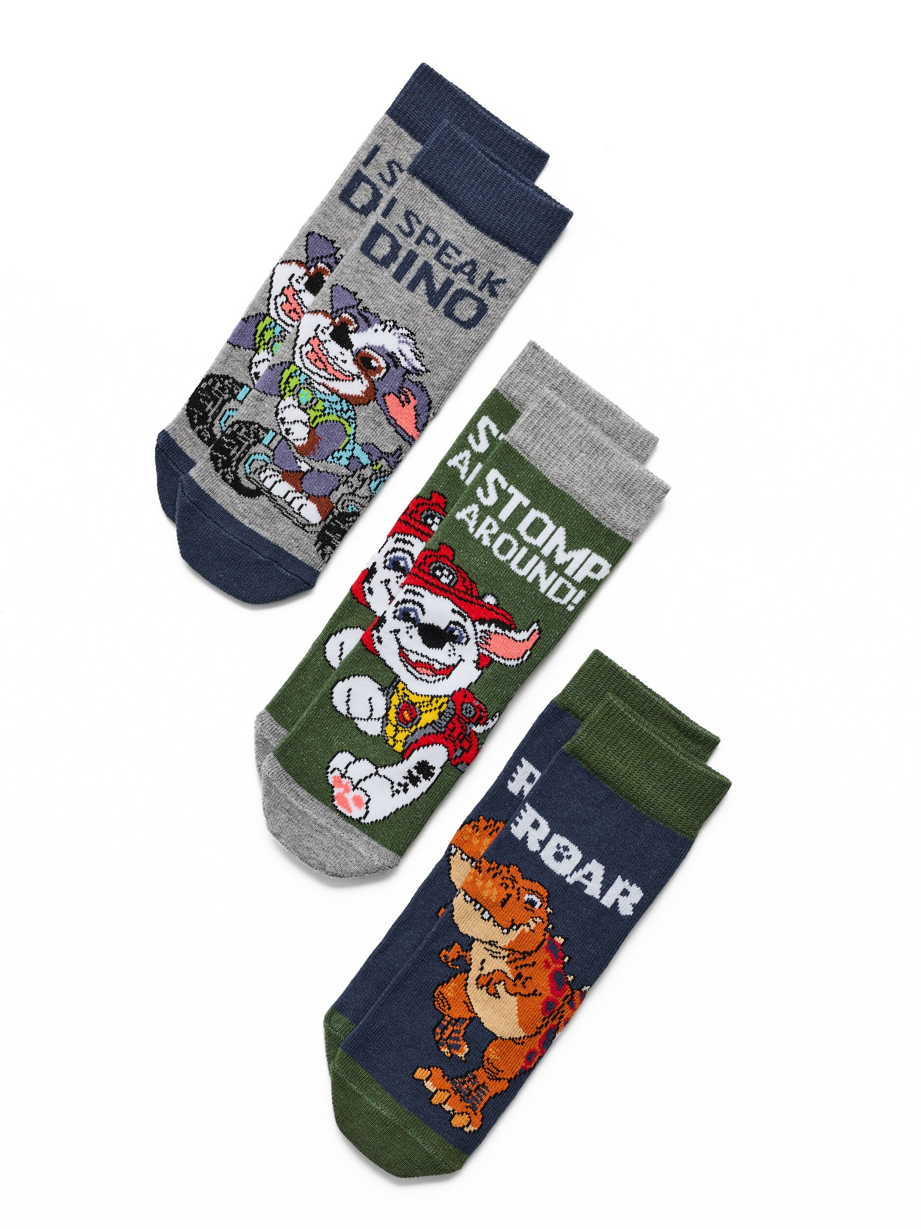 
NICKELODEON, 
Paw Patrol 3P Socks 0624, 
Detail 1
