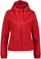 Basic Active Hoody Fz W - Red Standard Small1x1