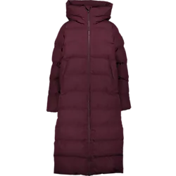 Juneau Coat, Pitkä Talvitakki, Naisten - Burgundy Standard Small1x1