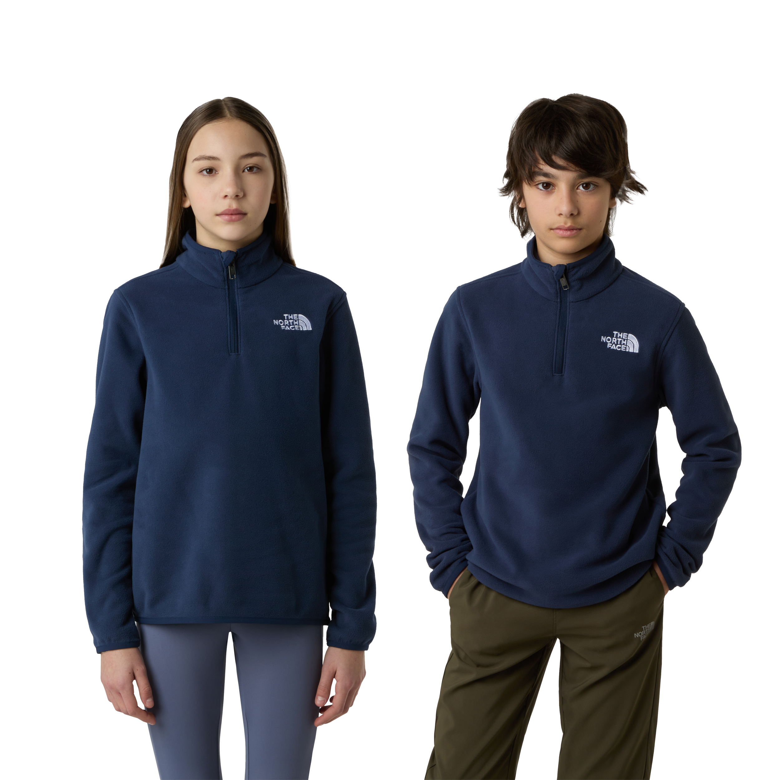 
THE NORTH FACE, 
J Teen Glacier 1/4 Zip Pullover, 
Detail 1
