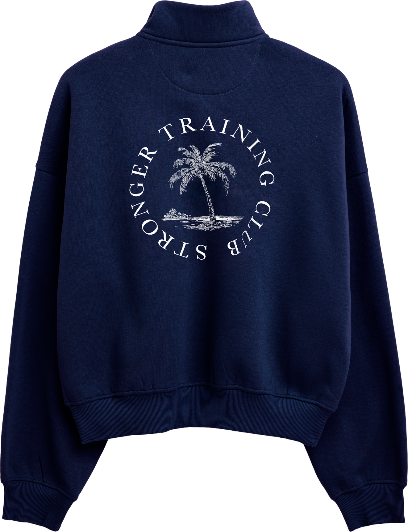 STRONGER, W Half-Zip Sweatshirt