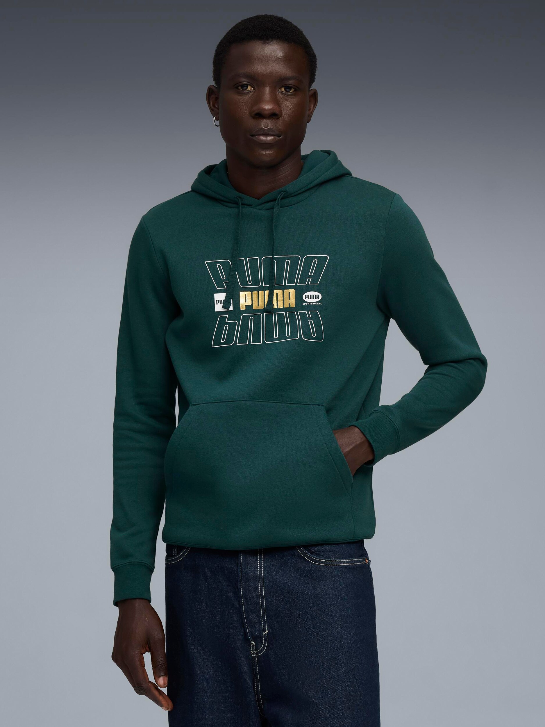 
PUMA, 
Ess Logo Lab Holiday Hoodie  M, 
Detail 1
