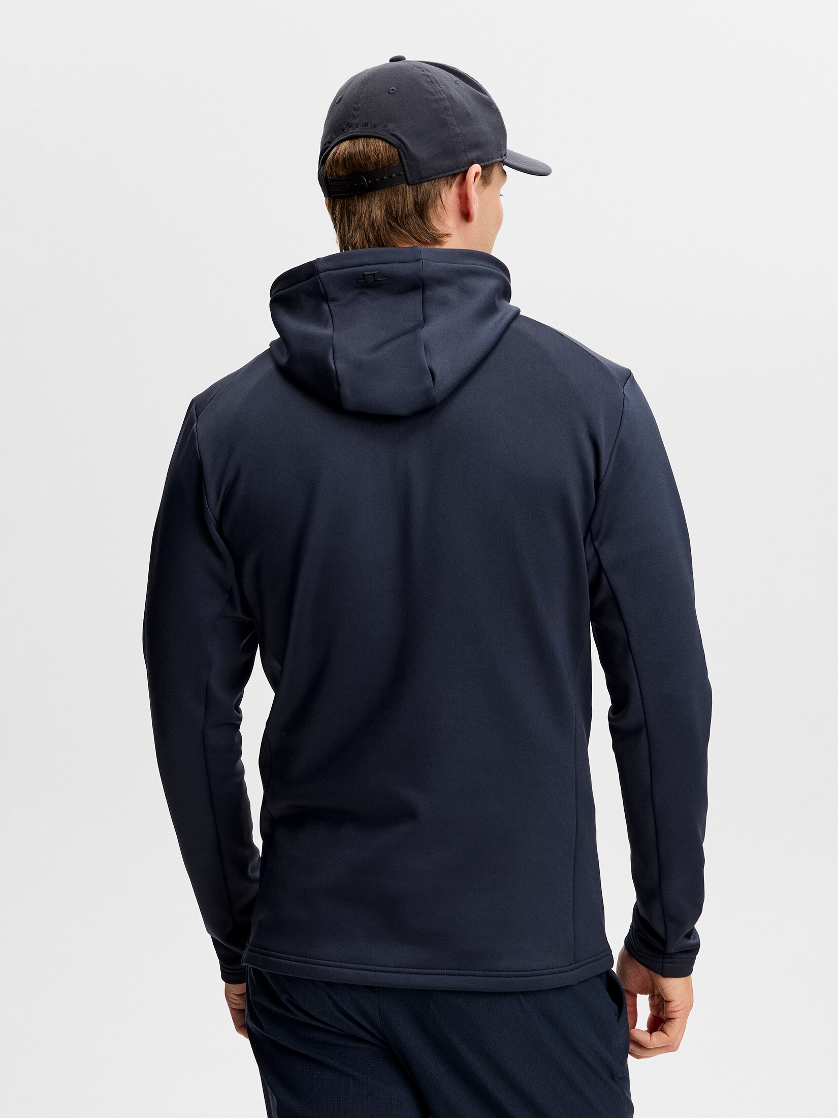 J LINDEBERG, AERIAL QUARTER ZIP HOOD