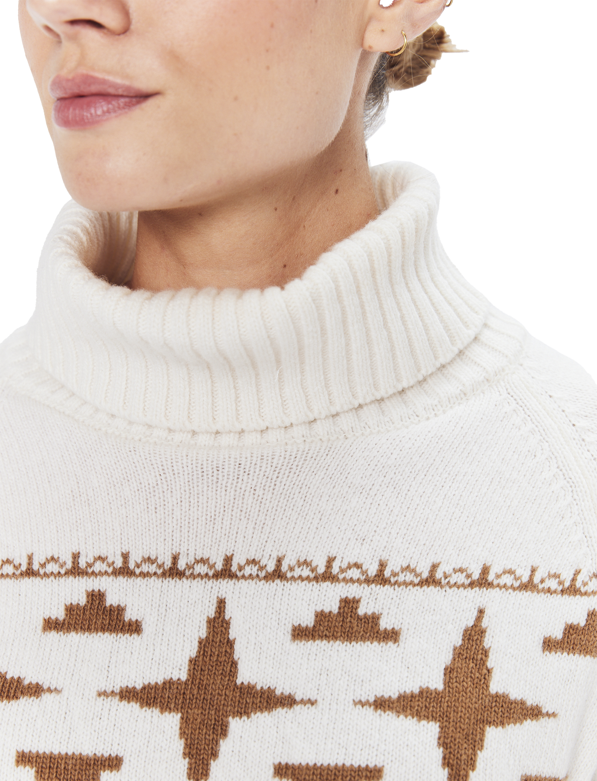 8848 ALTITUDE, Sage Wool Rollneck Sweat