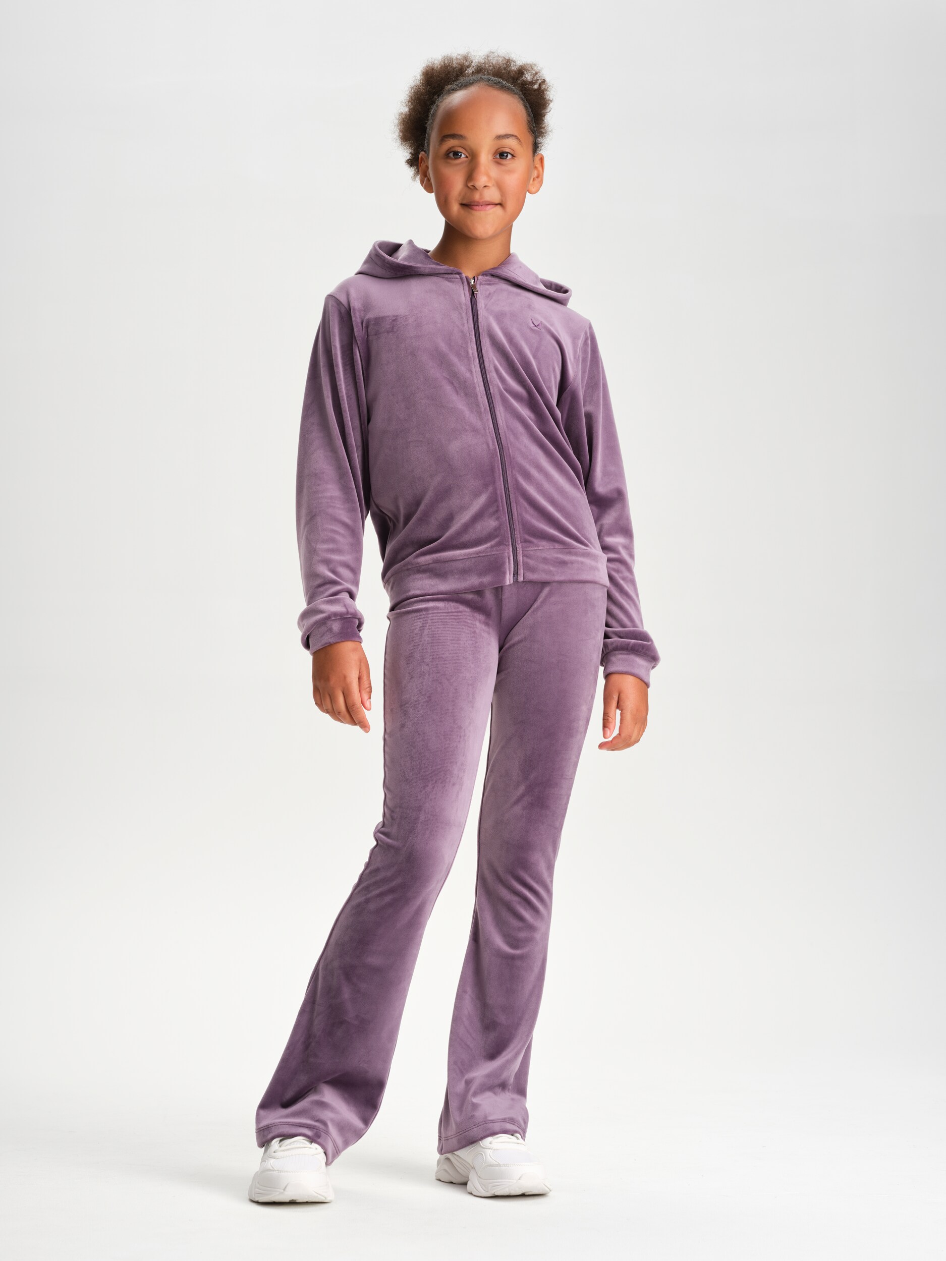 SOC, J Velour Zip Hood