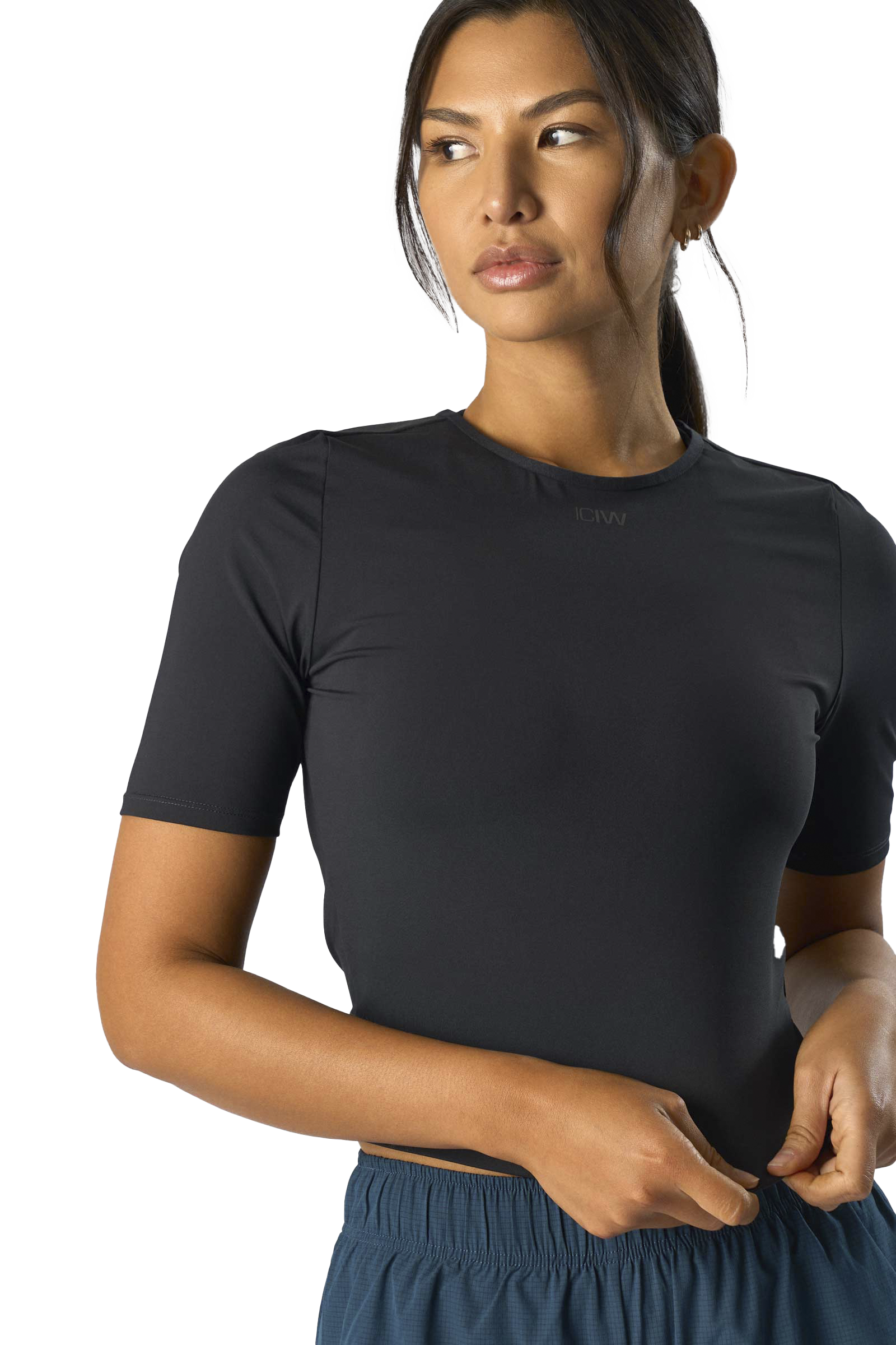 ICANIWILL, Charge Cropped Mid Sleeve Wmn