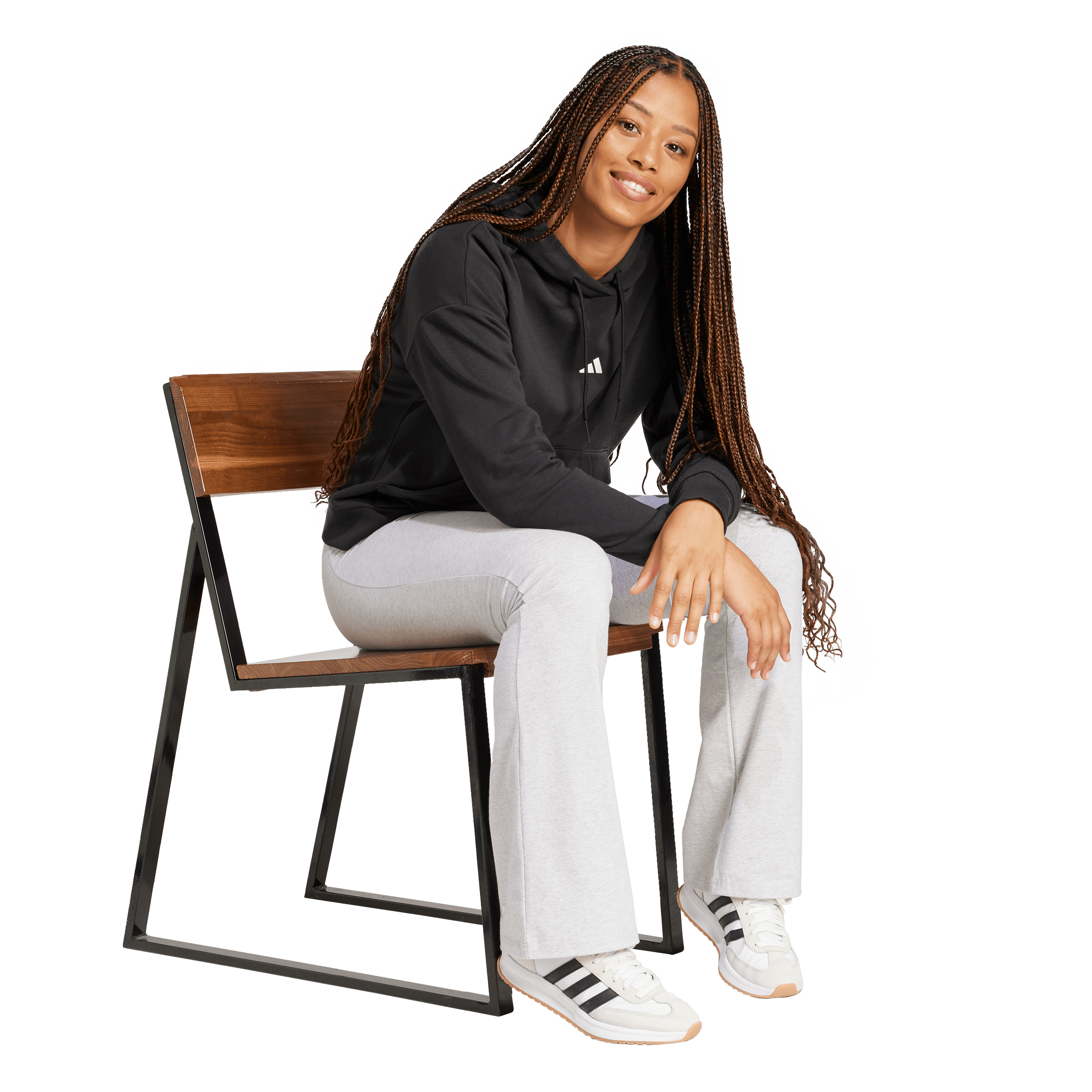 ADIDAS, W Small Logo FT Hoodie