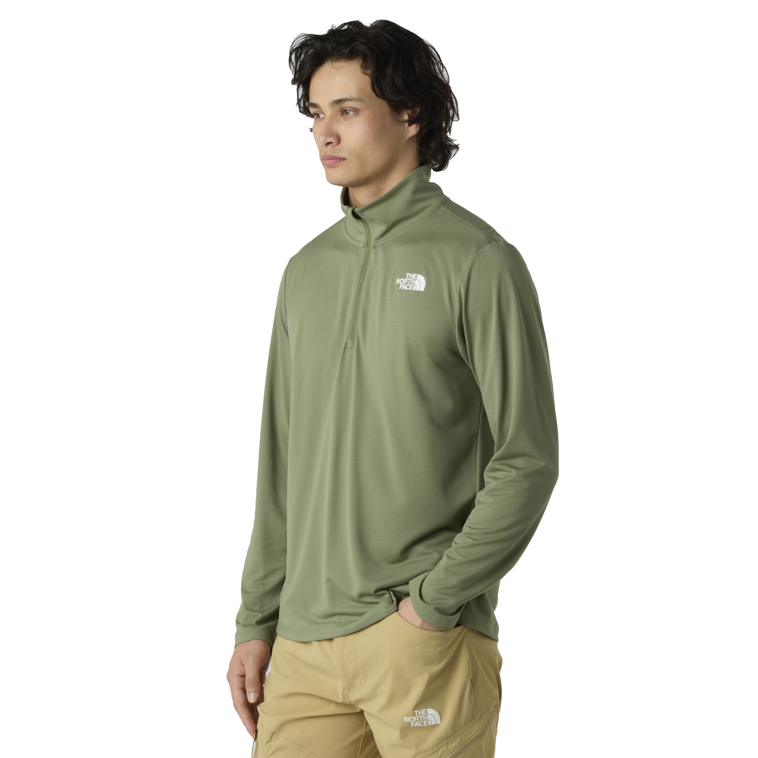 
THE NORTH FACE, 
M 24/7 1/4 Zip Tee Ls, 
Detail 1
