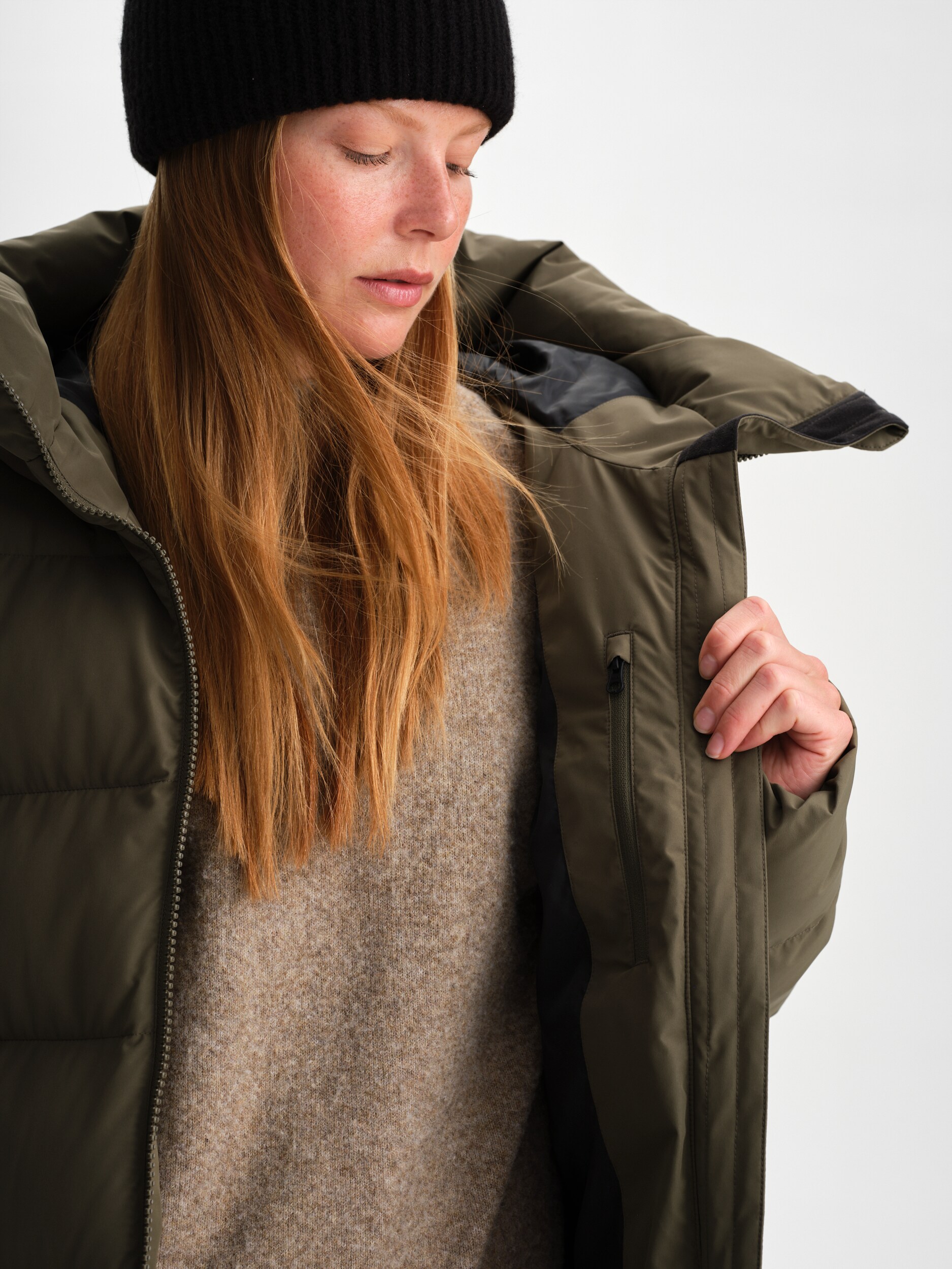 EVEREST, Juneau Coat, Pitk&auml; Talvitakki, Naisten