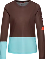 W'S MOTION AIR L/S JERSEY - BRONZITE BROWN Standard Small1x1