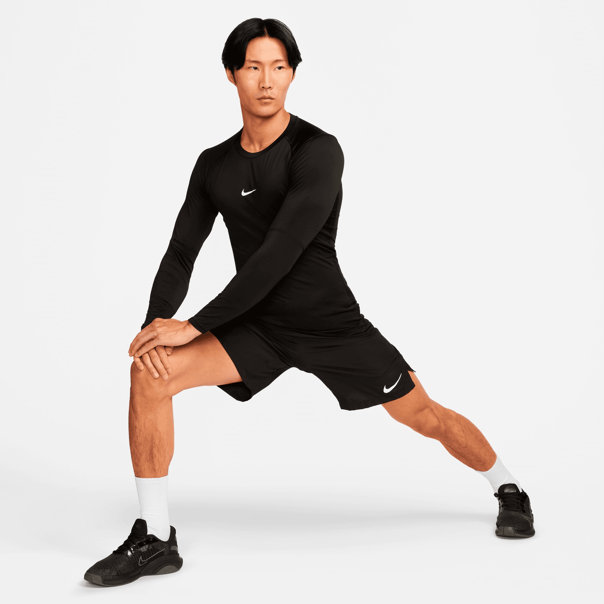 NIKE, M Np Df Tight Top Ls