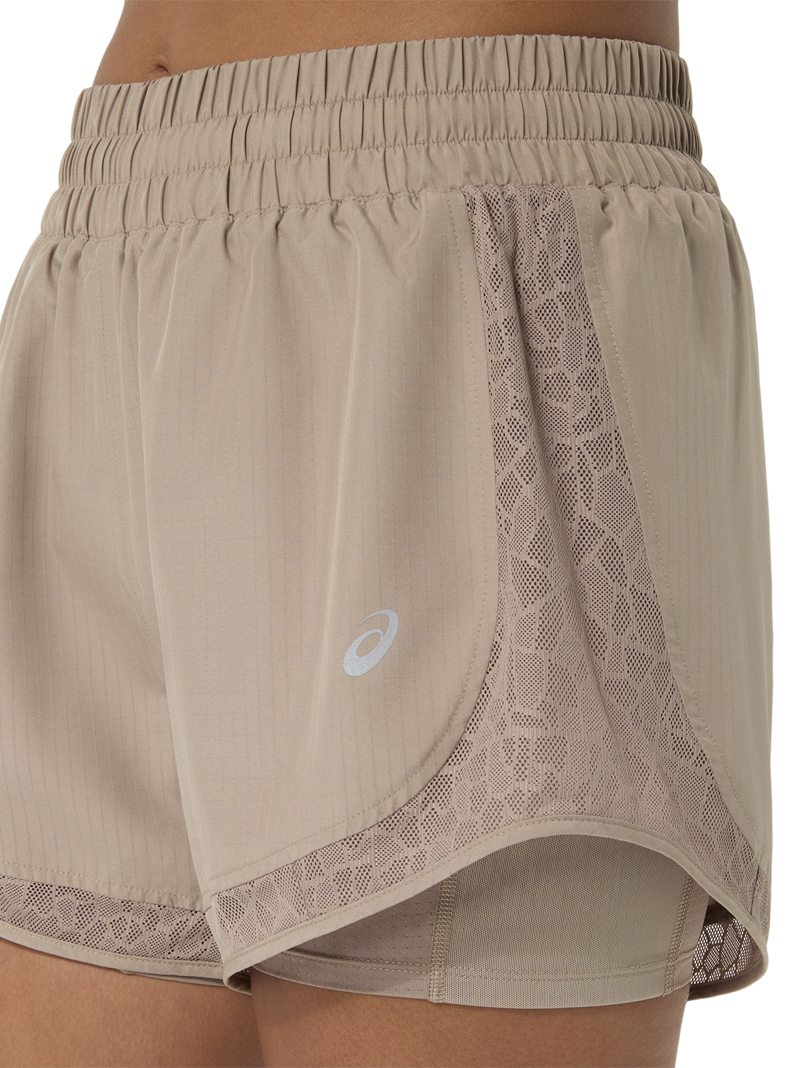 ASICS, W NAGINO RUN ADJUSTABLE 4IN SHORT