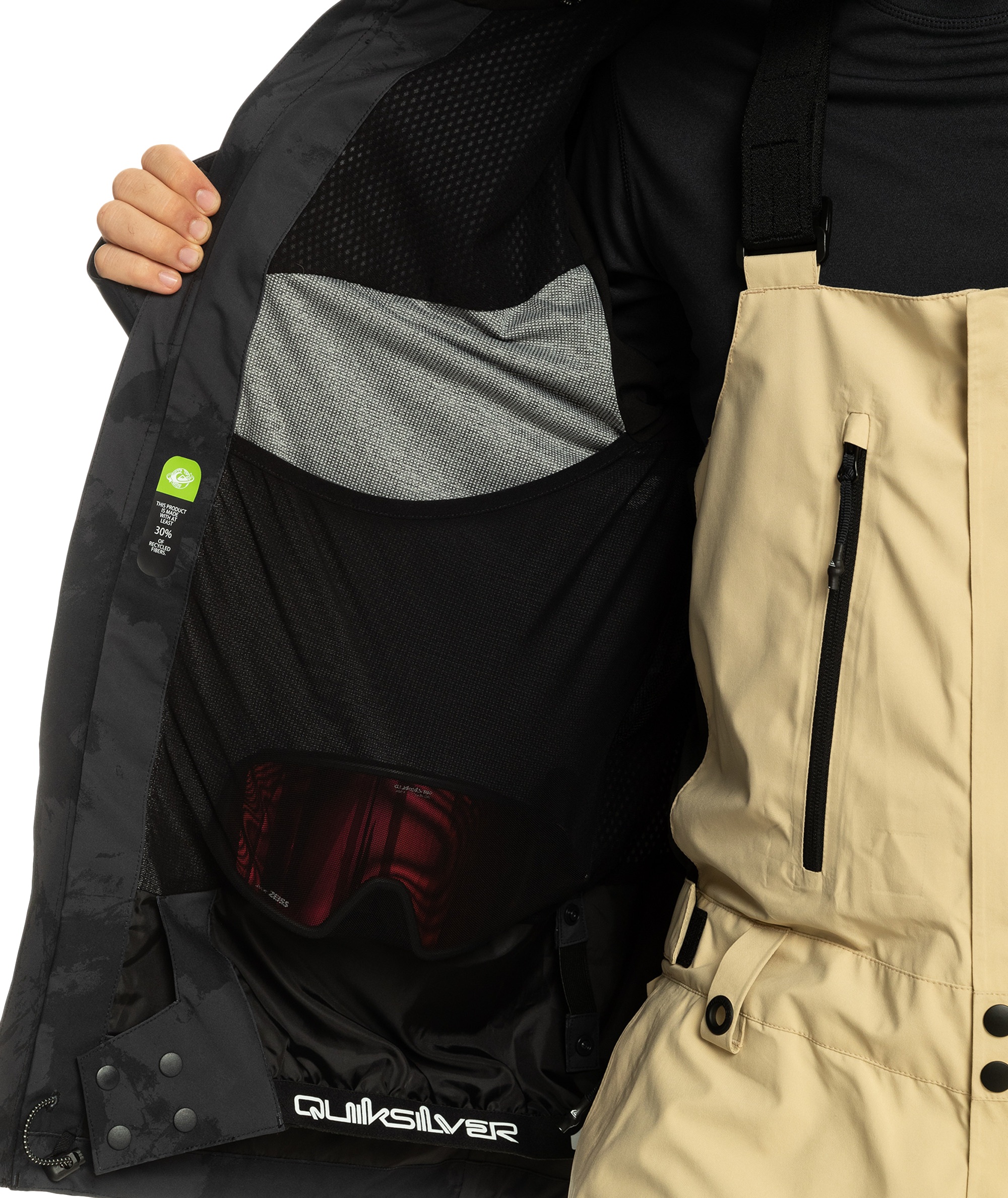 QUIKSILVER, M S Carlson Stretch Quest Jkt