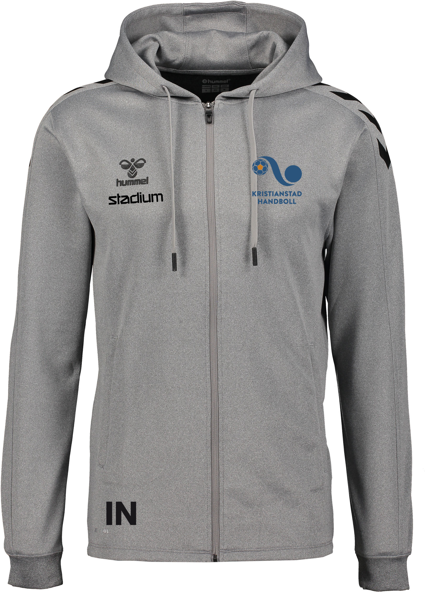 
HUMMEL, 
Core Xk Poly Zip Hood, 
Detail 1
