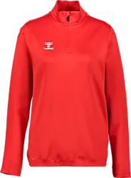 Core Xk Poly Sweat ½Zip W - True Red Standard Small1x1