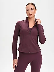 W Favourite Fullzip - MAUVE WINE Model01 Small1x1