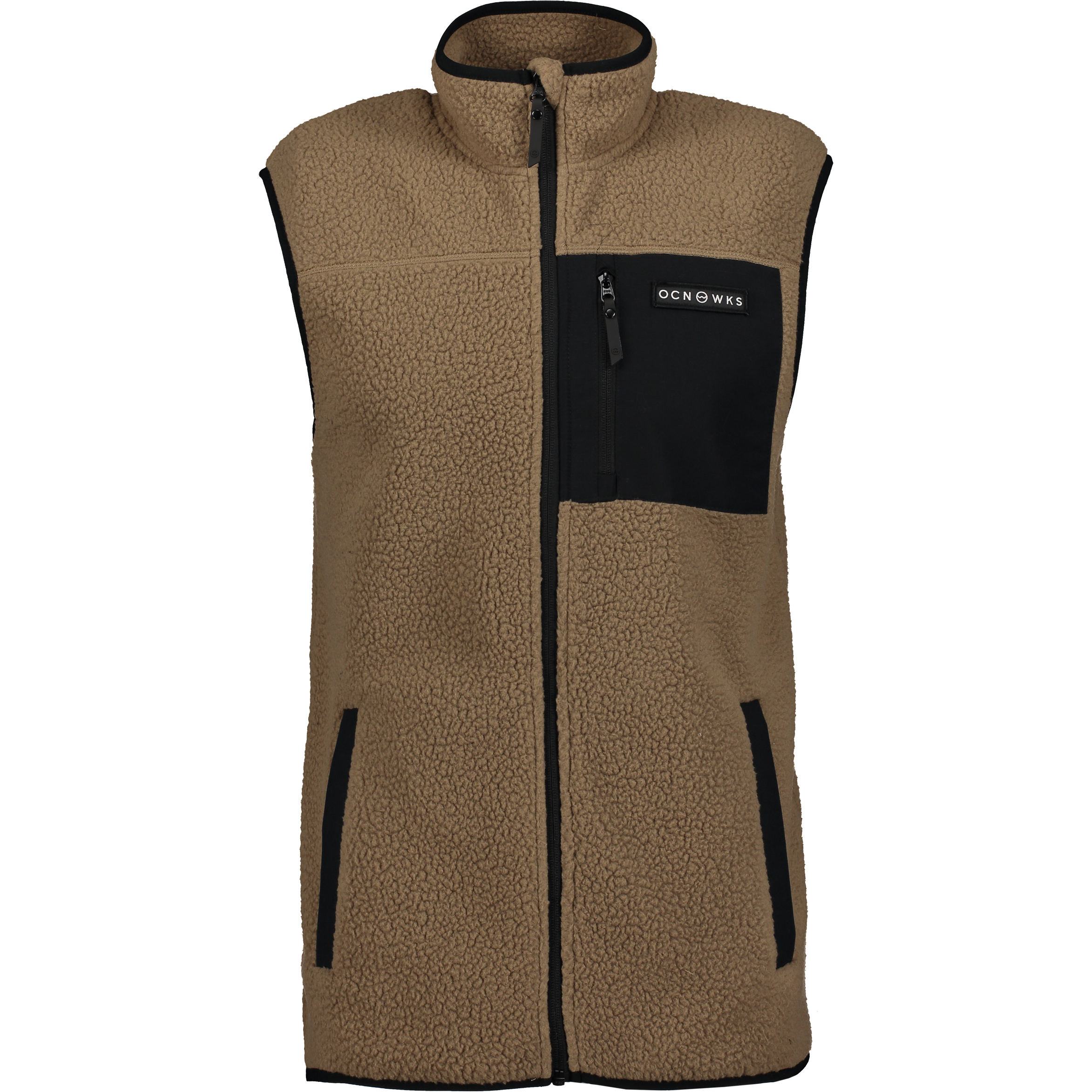 
OCEAN WORKS, 
Pile Zip Vest M, 
Detail 1
