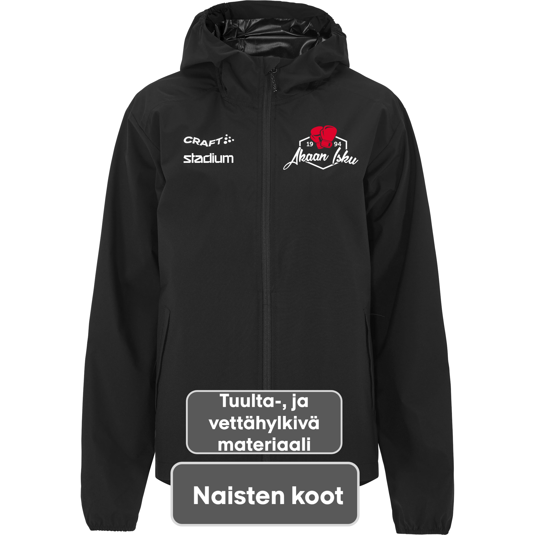 
CRAFT, 
SQUAD GO WEATHER JACKET W, 
Detail 1
