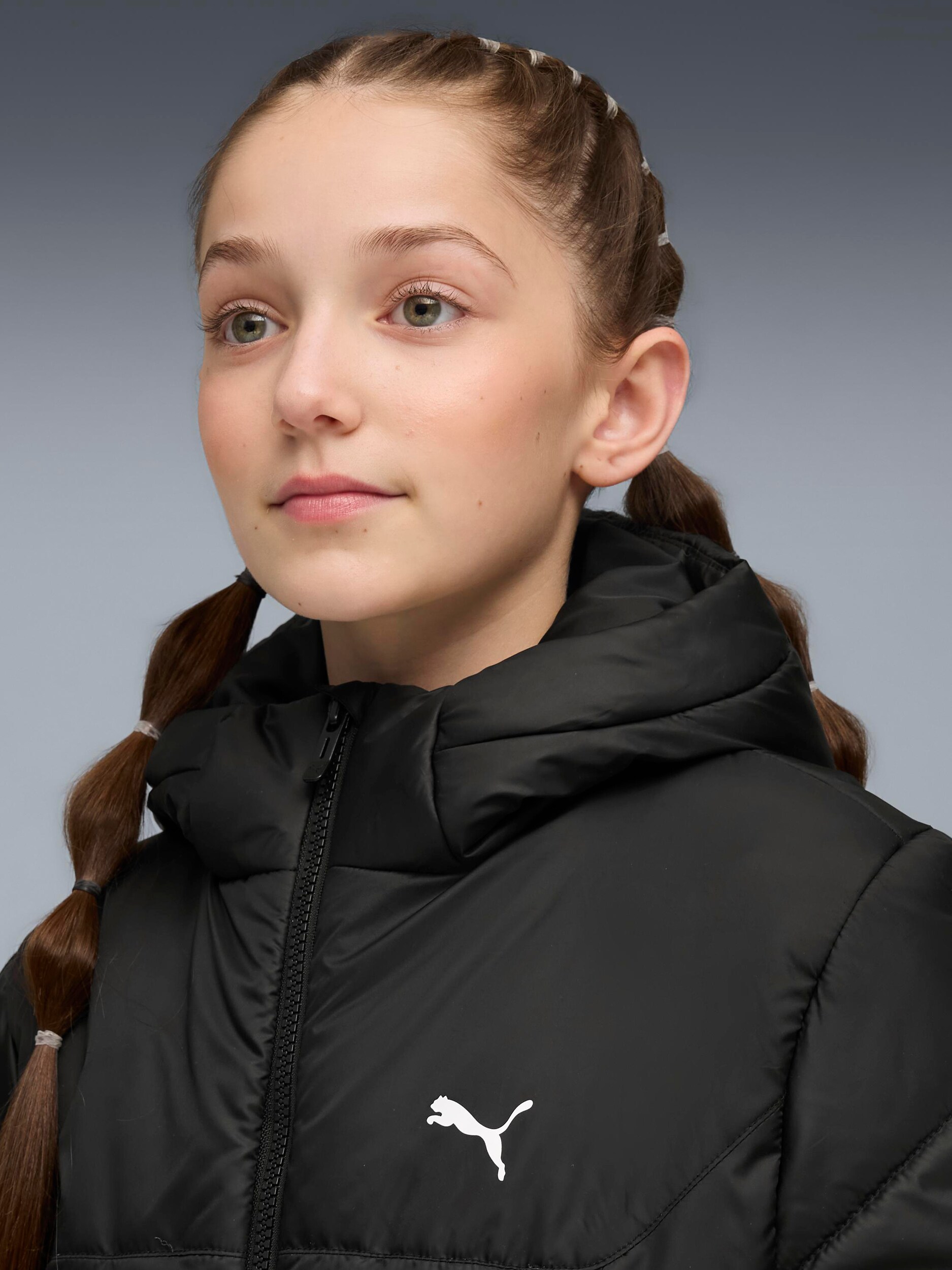 PUMA, ESS HOODED PADDED JACKET JUNIOR