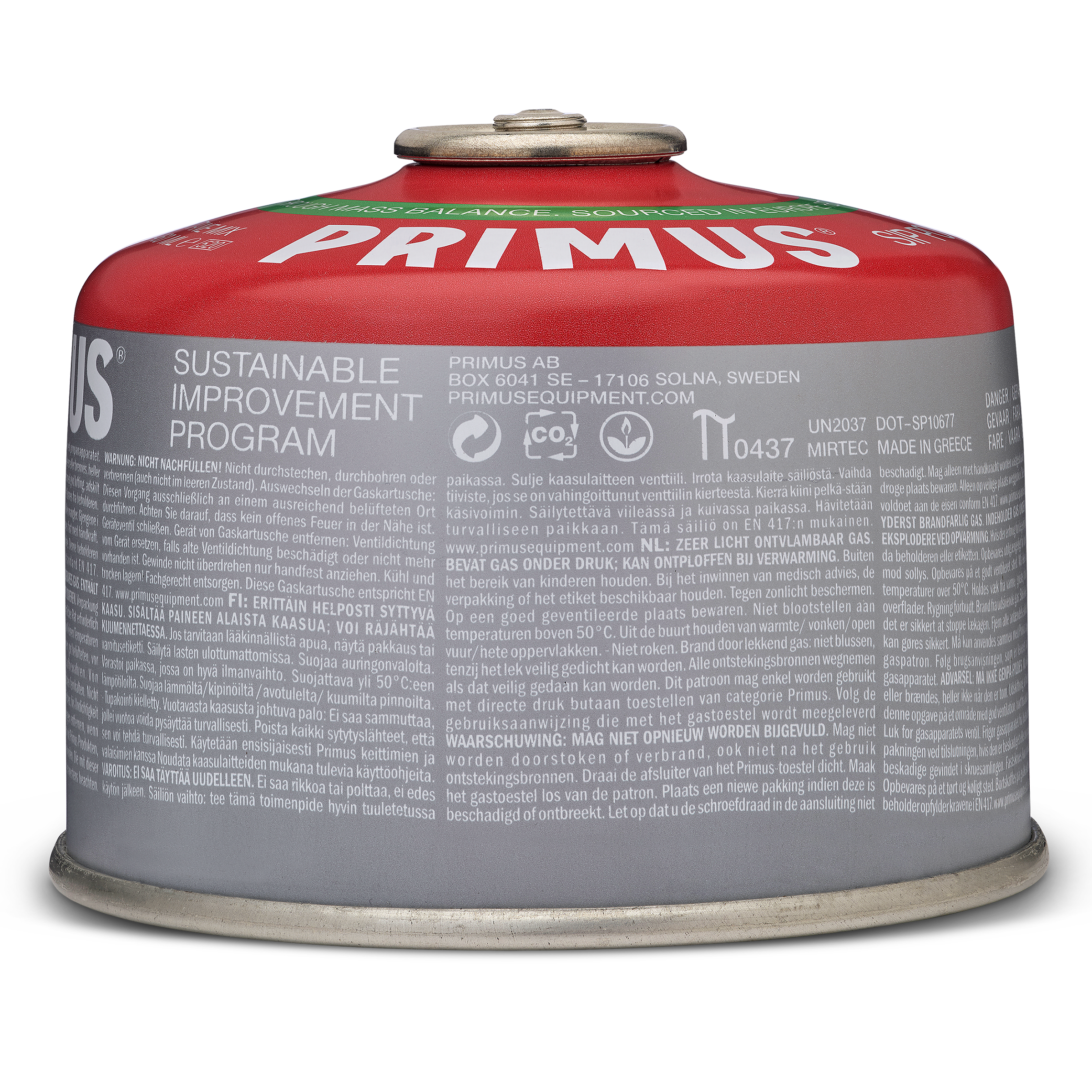 PRIMUS, Power Gas S.I.P 230g