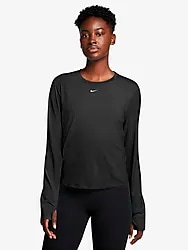 NIKE ONE CLASSIC WOMEN'S DRI-FIT LO - BLACK/WHITE Model01 Small1x1