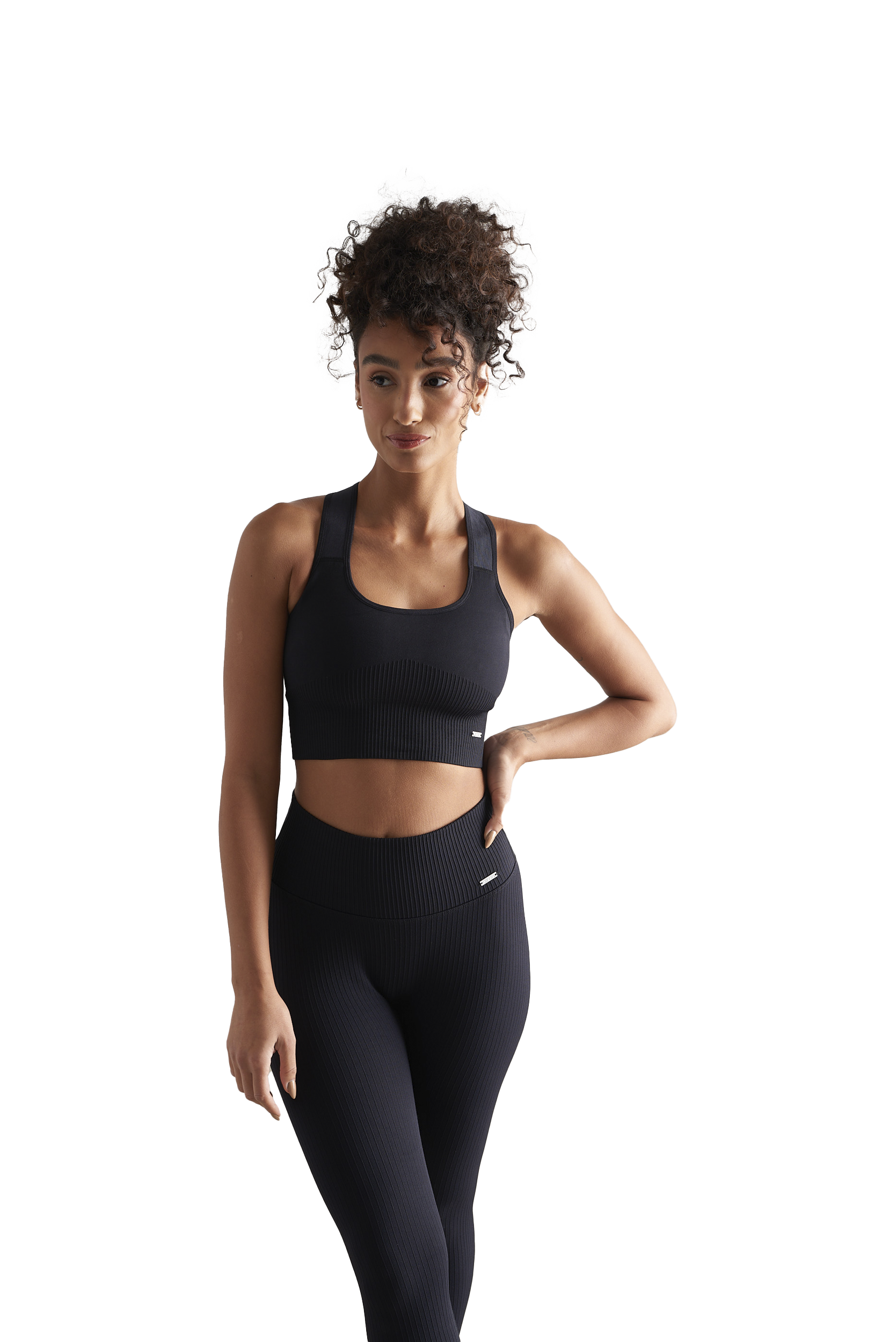 AIM&acute;N, W High Support Ribbed Bra